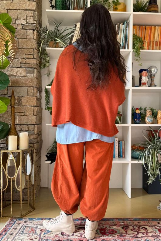 Basso Box Knit Rust